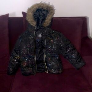 3-4T Girls polka dot jacket